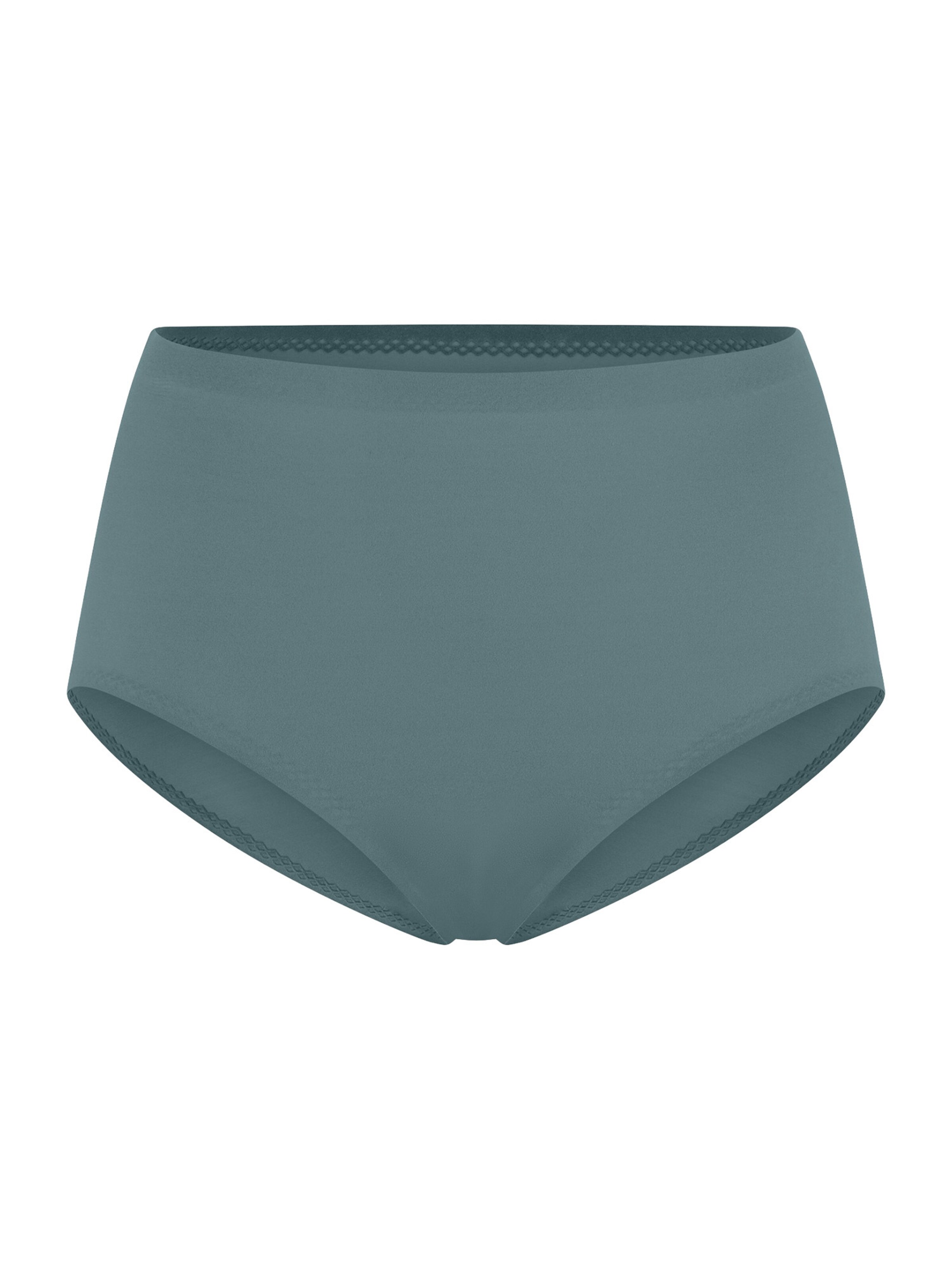 SCHIESSER - Braga ' Invisible Soft ' en verde: frente