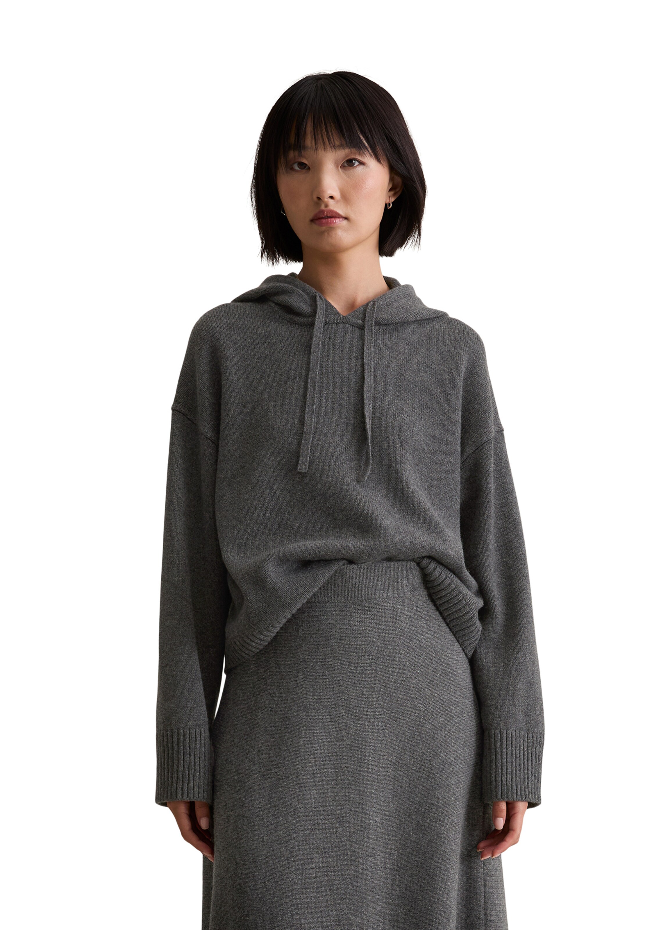 Marc O'Polo DENIM Trui in Grijs: voorkant