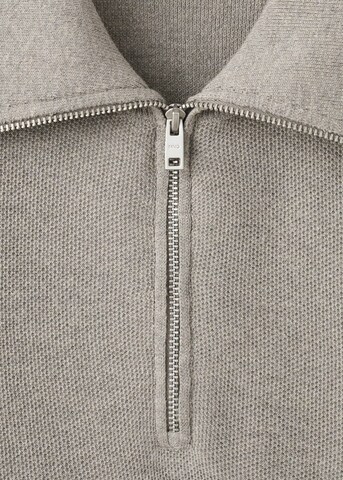 MANGO MAN Pullover 'Tenp' in Grau