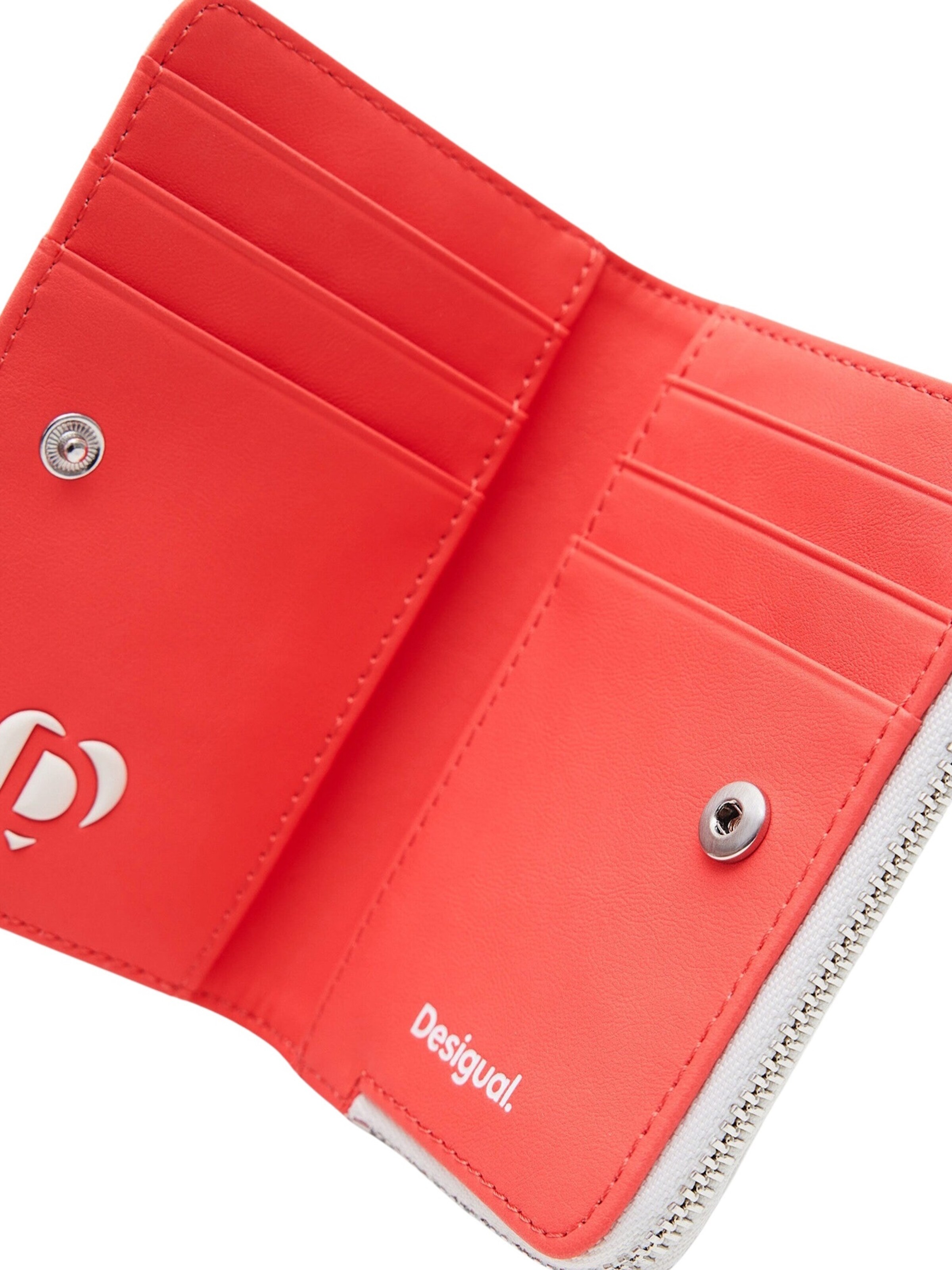 Porte-monnaies 'Emma 2.0' Desigual en blanc