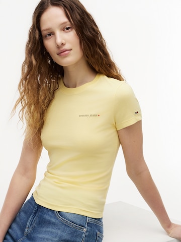 Tommy Jeans Shirts 'ESS' i gul