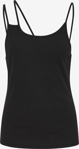 ICHI Top 'PALOMA' in Black: front