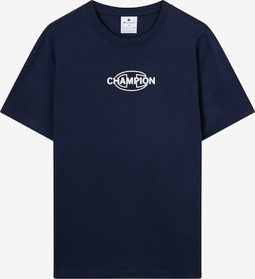 Champion Authentic Athletic Apparel Tričko - Modrá: predná strana