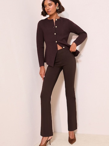 Friends Like TheseFlared/zvonoliki kroj Hlače - smeđa boja