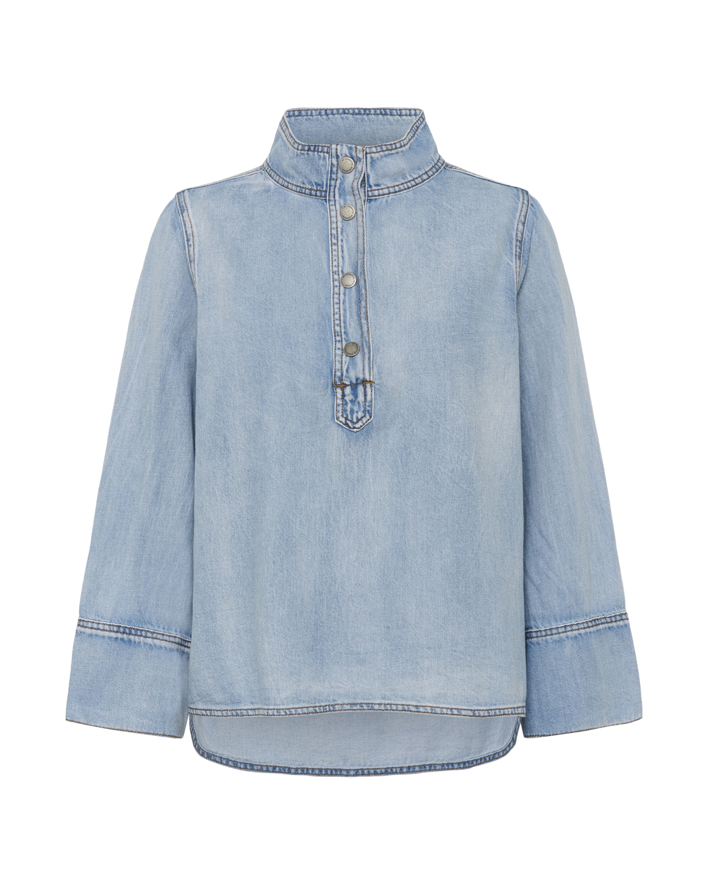 My Essential Wardrobe Blouse 'HilmaMW 171' in Blue: front