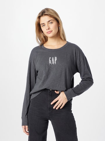 Tricou de la GAP pe gri: față