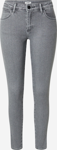 WRANGLER סקיני ג'ינס באפור: מלפנים