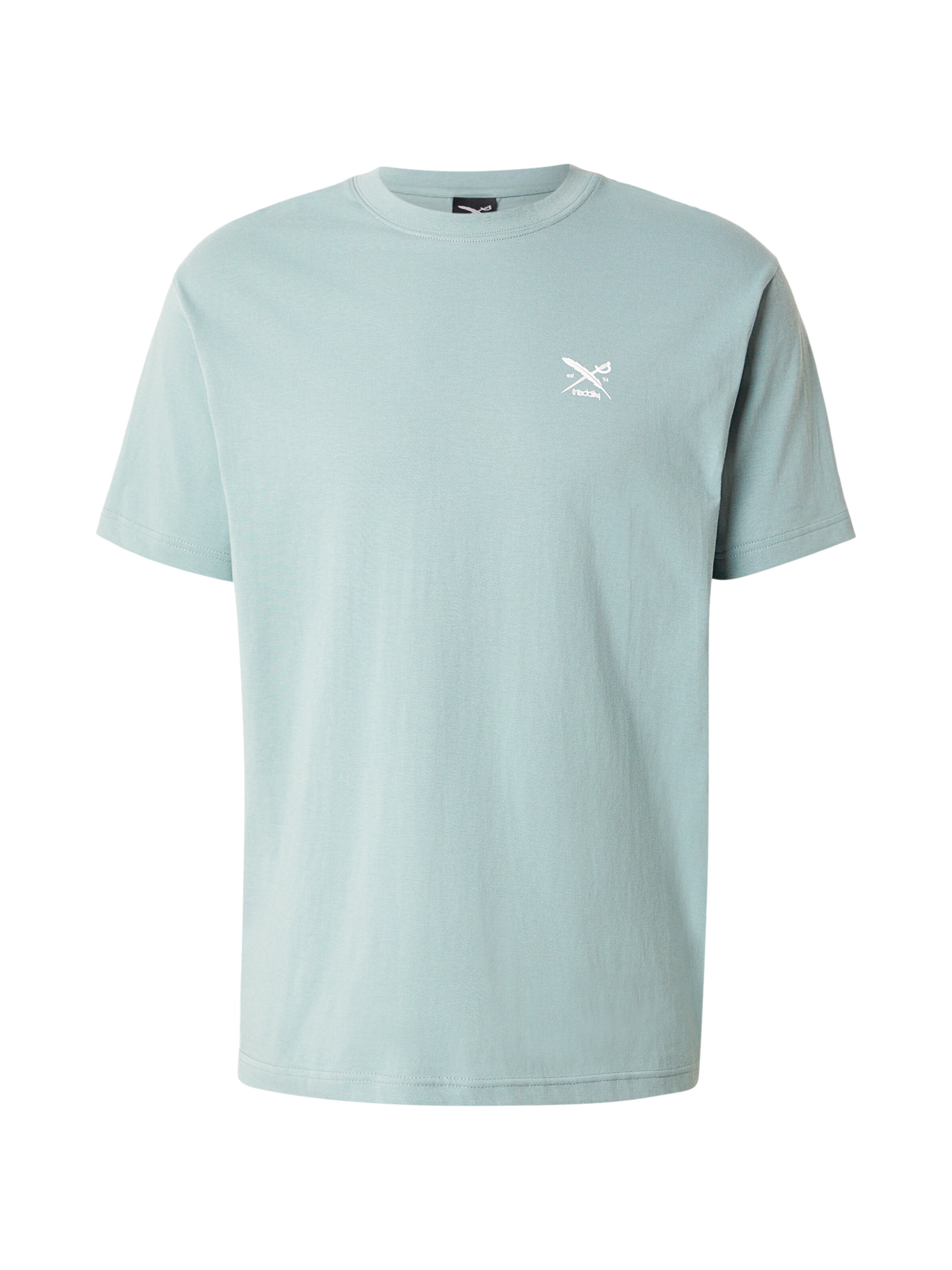 Iriedaily Tričko – modrá: přední strana