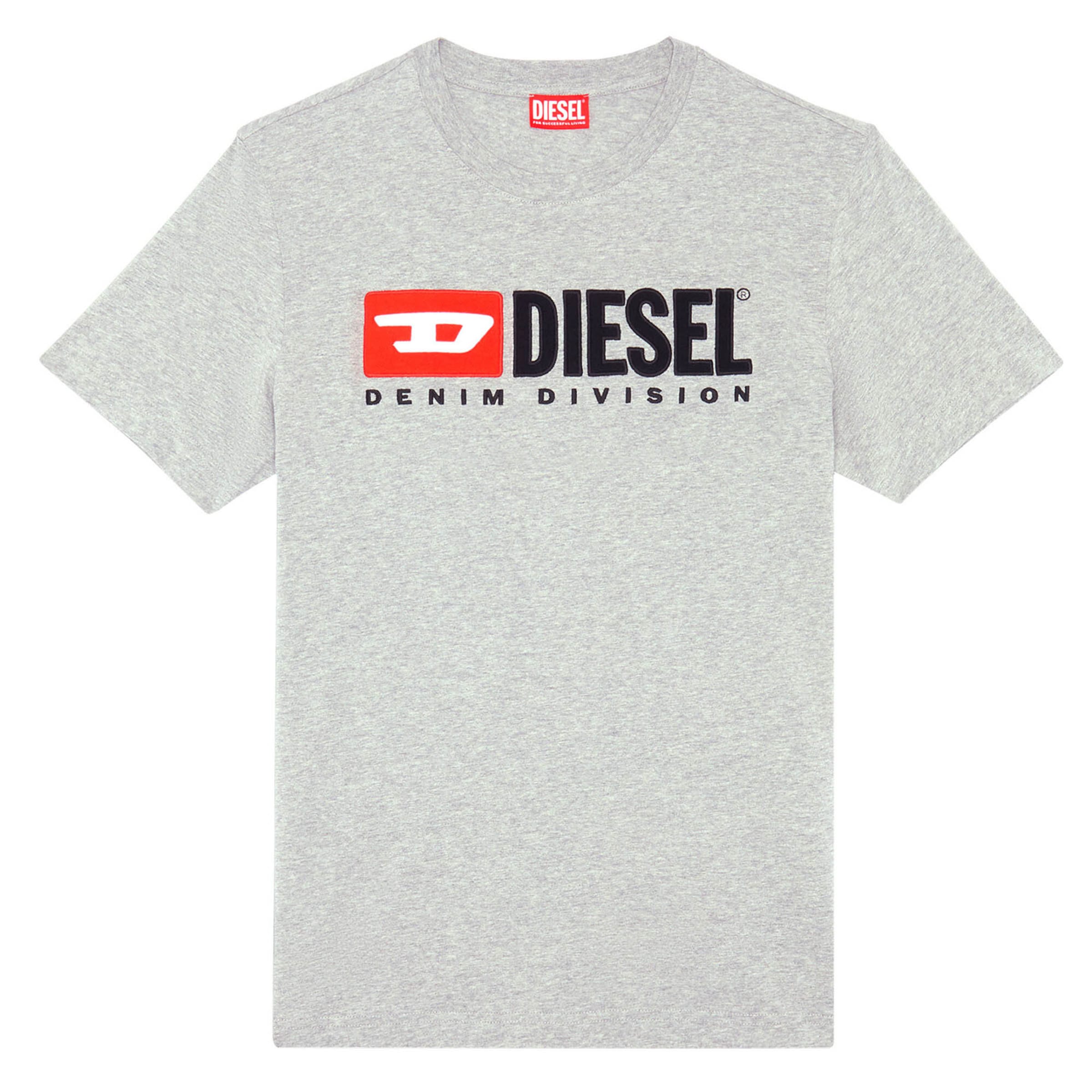 DIESEL Póló - szürke: elől