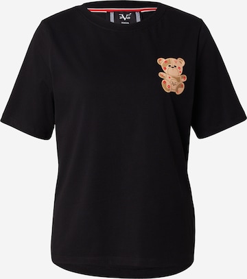 19V69 ITALIA Shirt 'Bellara' in Black: front
