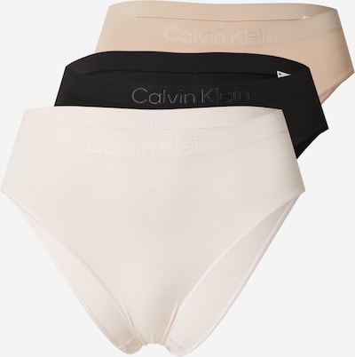 Moteriškos kelnaitės iš Calvin Klein Underwear, spalva – kremo / kūno spalva / juoda, Prekių apžvalga