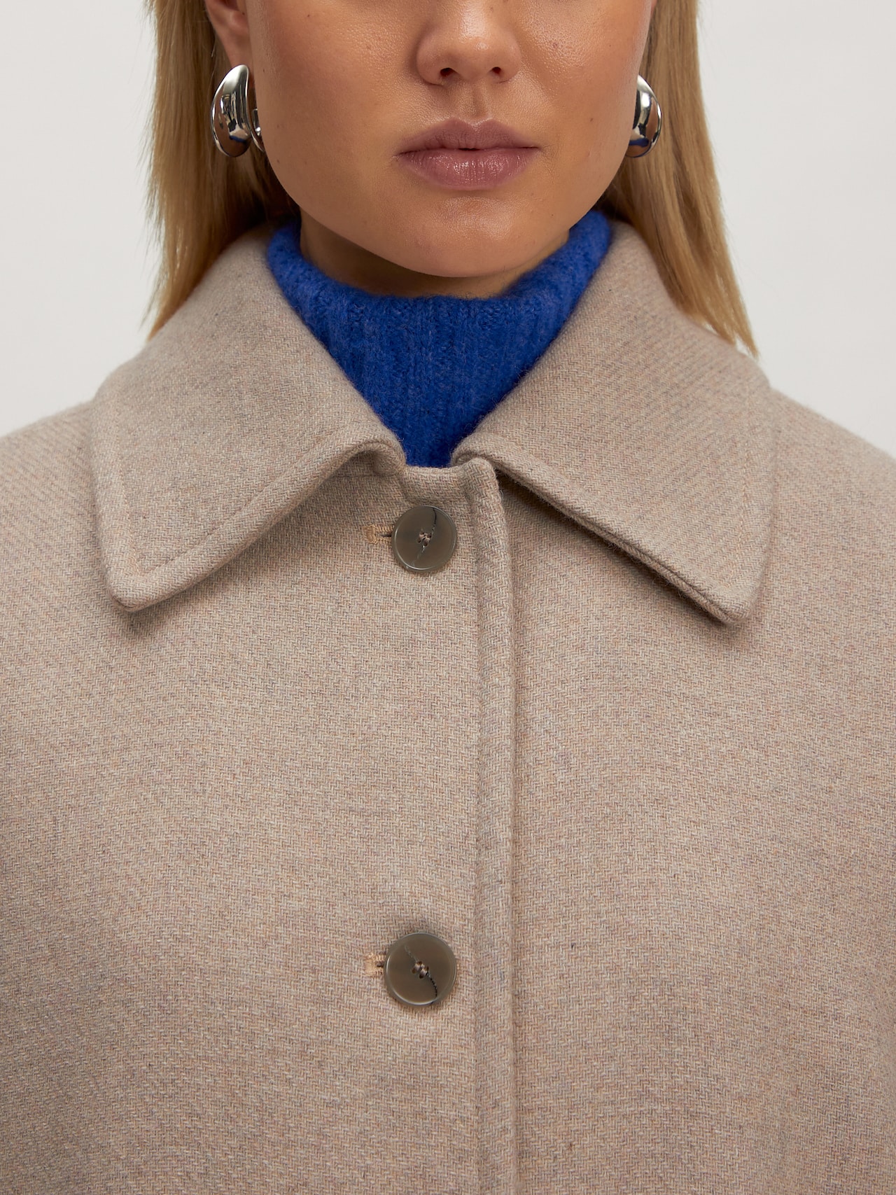 EDITED Cappotto di mezza stagione 'Fine' beige