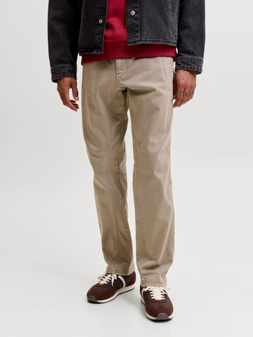 Loosefit Pantaloni 'Kane' di JACK & JONES in grigio: frontale