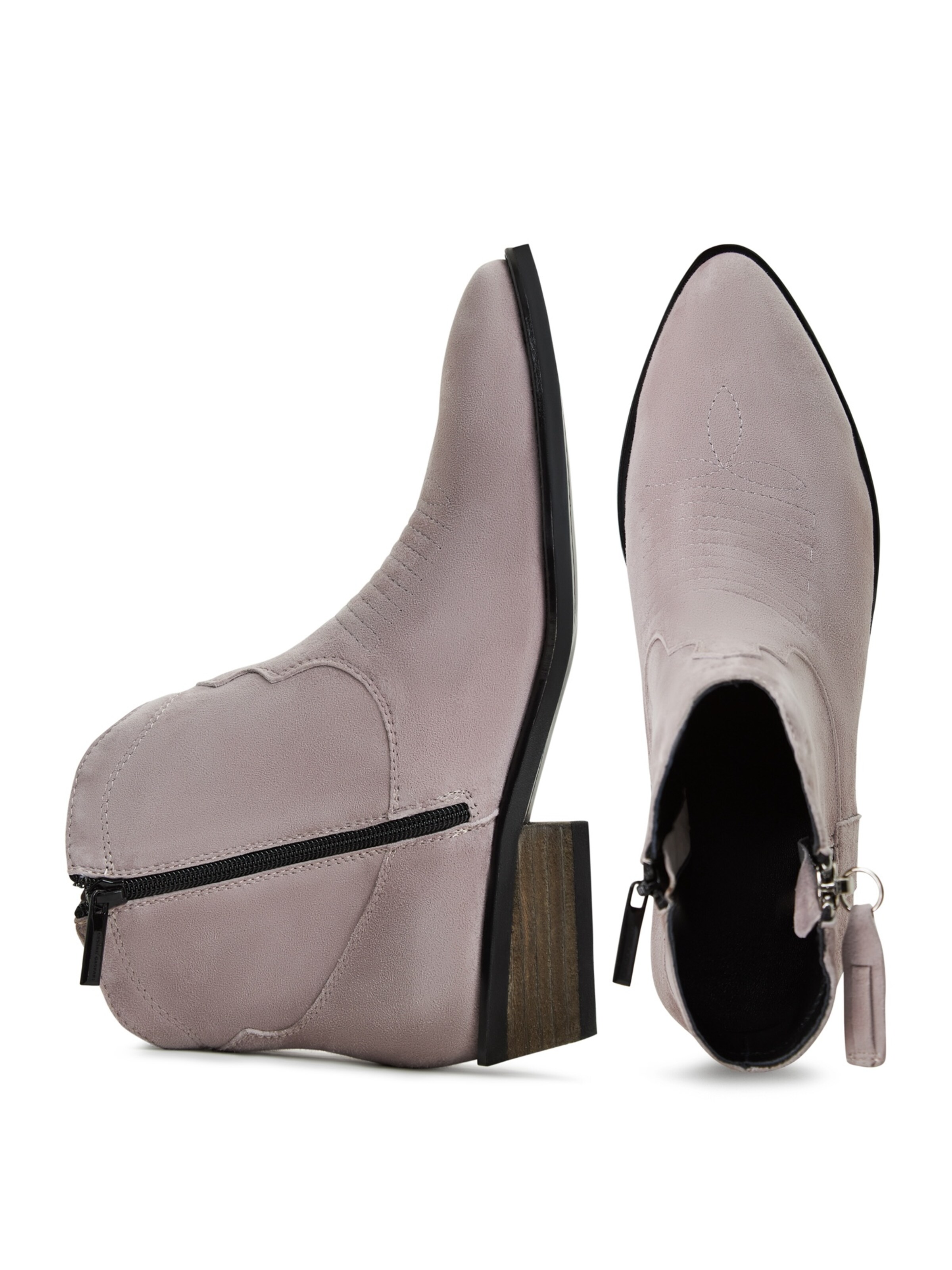CESARE GASPARI Cowboy boot in Grey