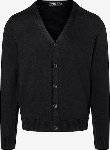 MAERZ Muenchen Gebreid vest in Zwart: voorkant