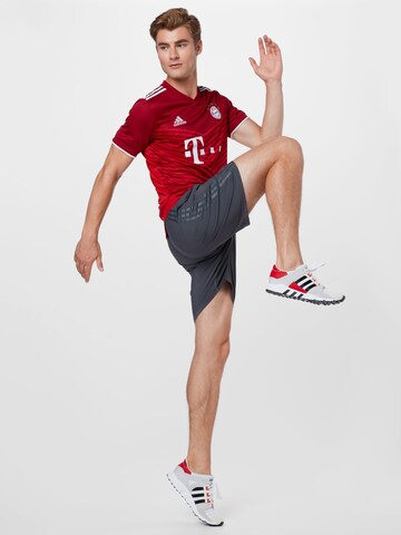 T-Shirt fonctionnel 'Bayern München' ADIDAS PERFORMANCE en rouge