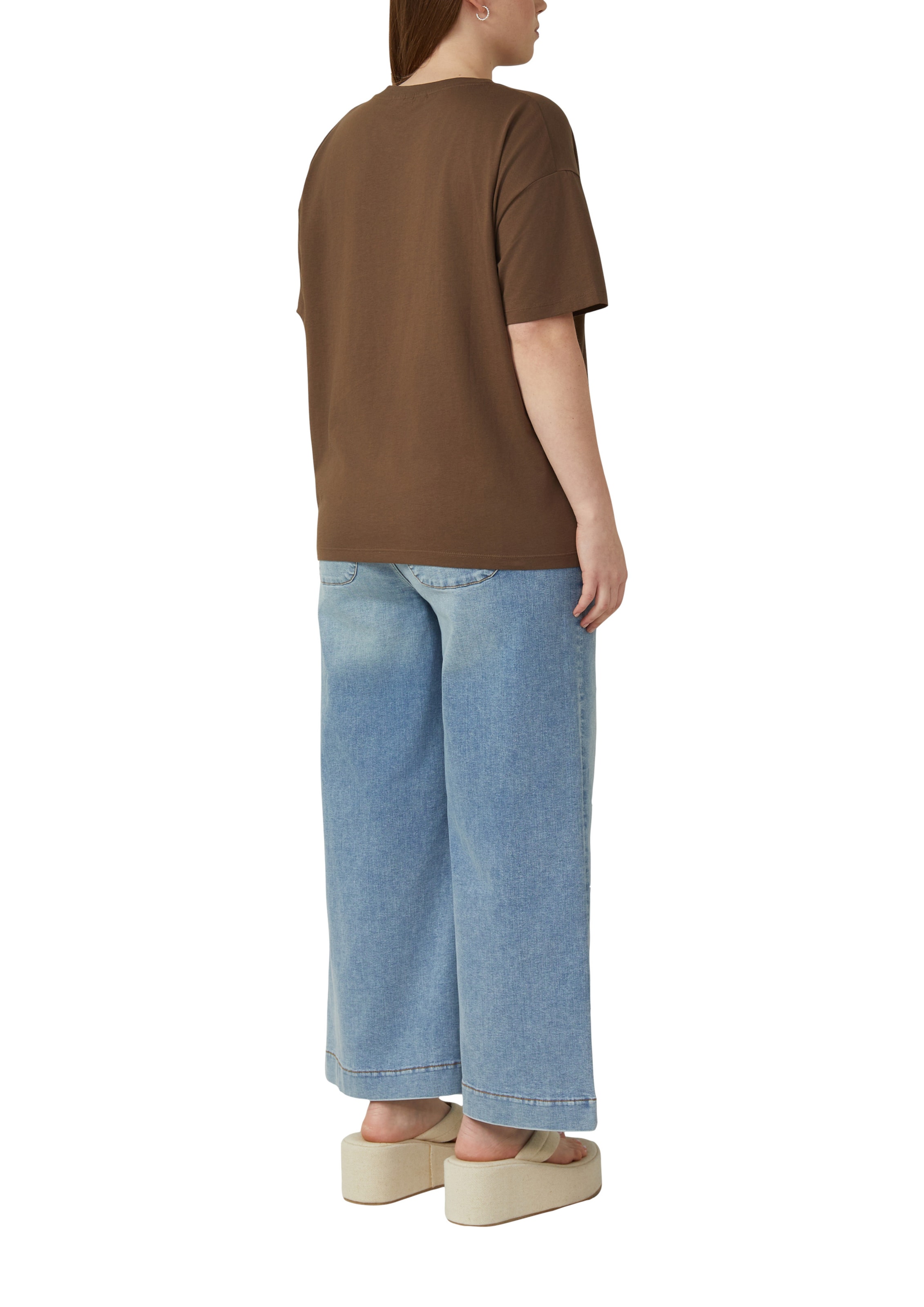 T-shirt QS en marron