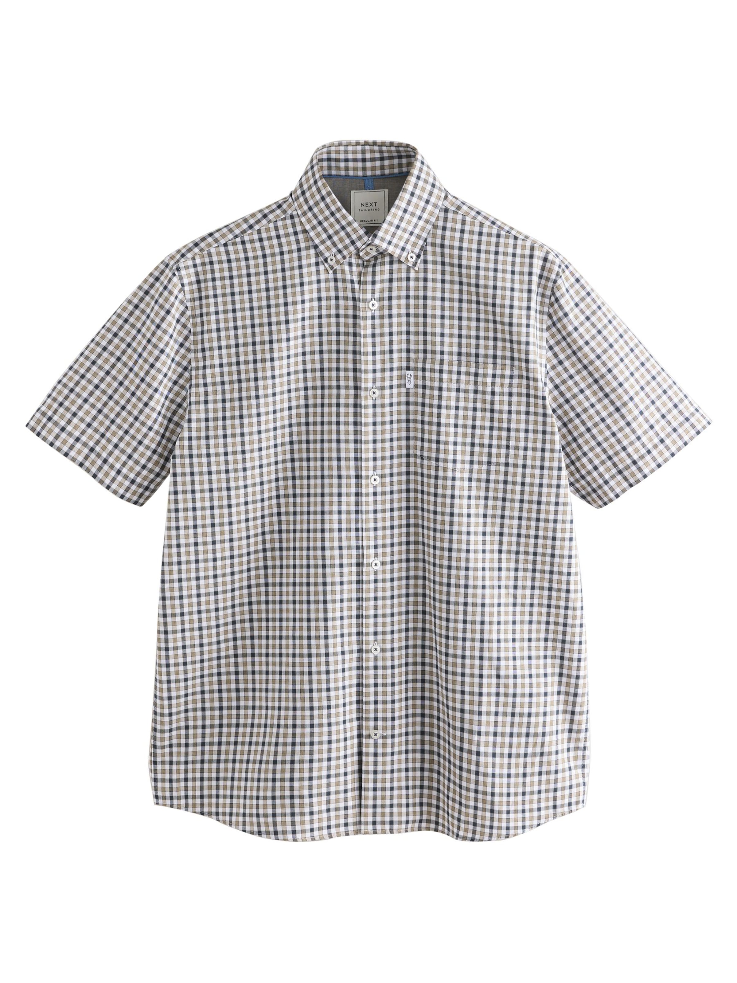 Next Regular Fit Hemd in Blau: Vorderseite