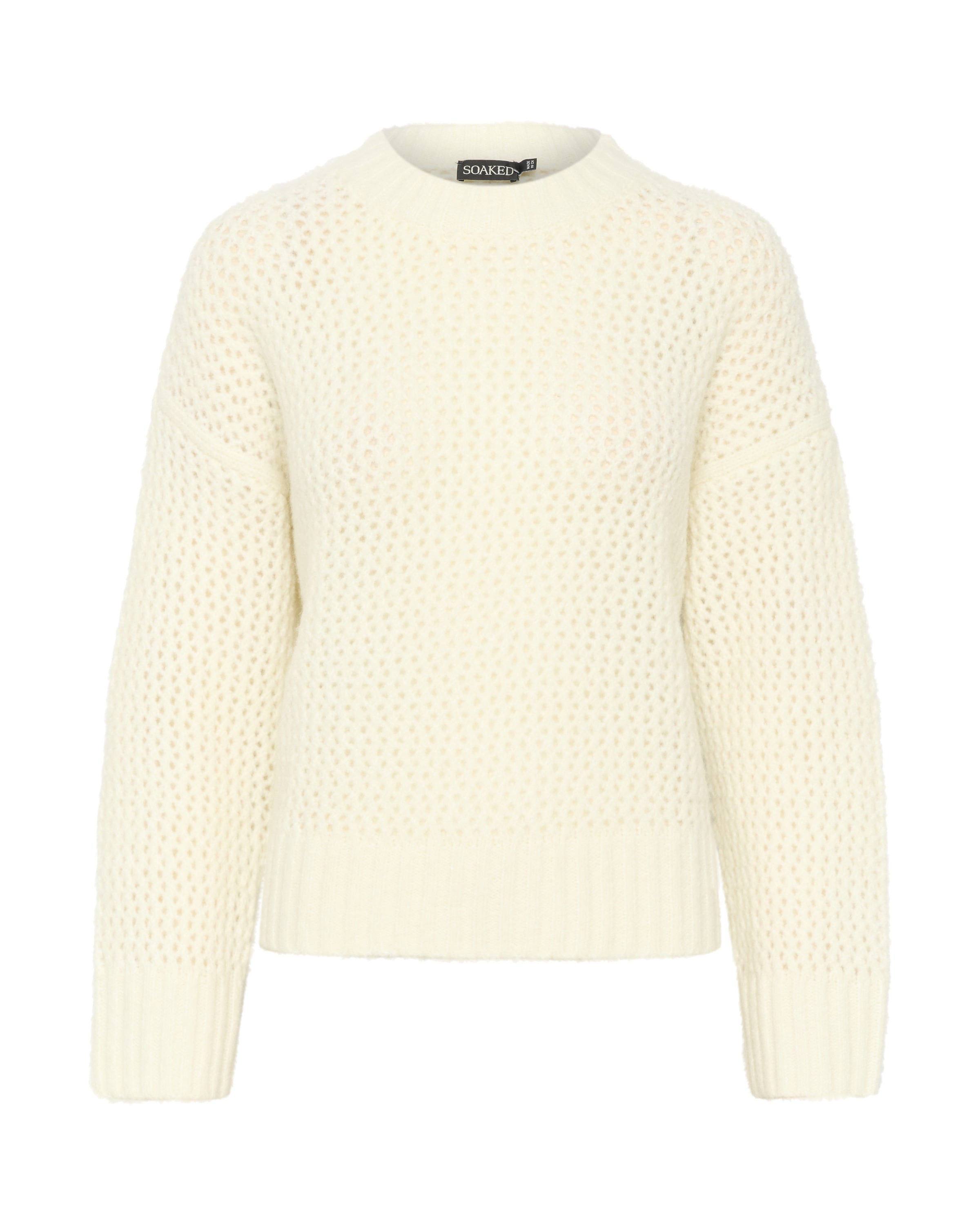 SOAKED IN LUXURYPulover 'Paradis' - bež boja: prednji dio