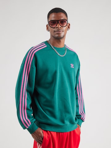 Sweat-shirt 'Adicolor' ADIDAS ORIGINALS en vert : devant
