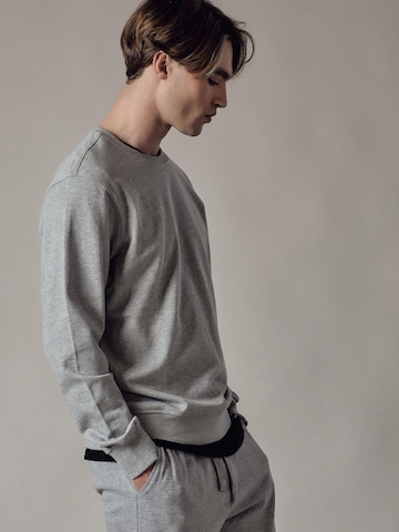 Sweat-shirt 'Felpa Girocollo' OWN Off With Nature en gris