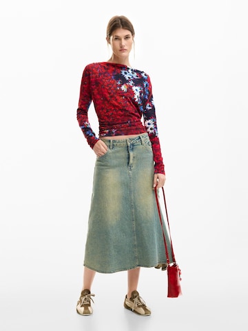 Desigual Tričko 'Daisy' – červená