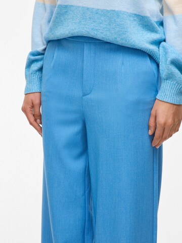 VILA Wide leg Broek 'VIVarone' in Blauw