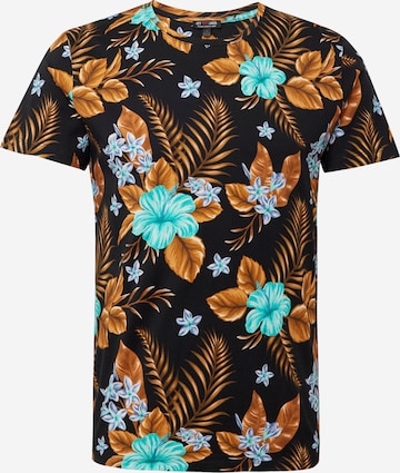 Key Largo T-shirt 'NIZZA' i svart: framsida