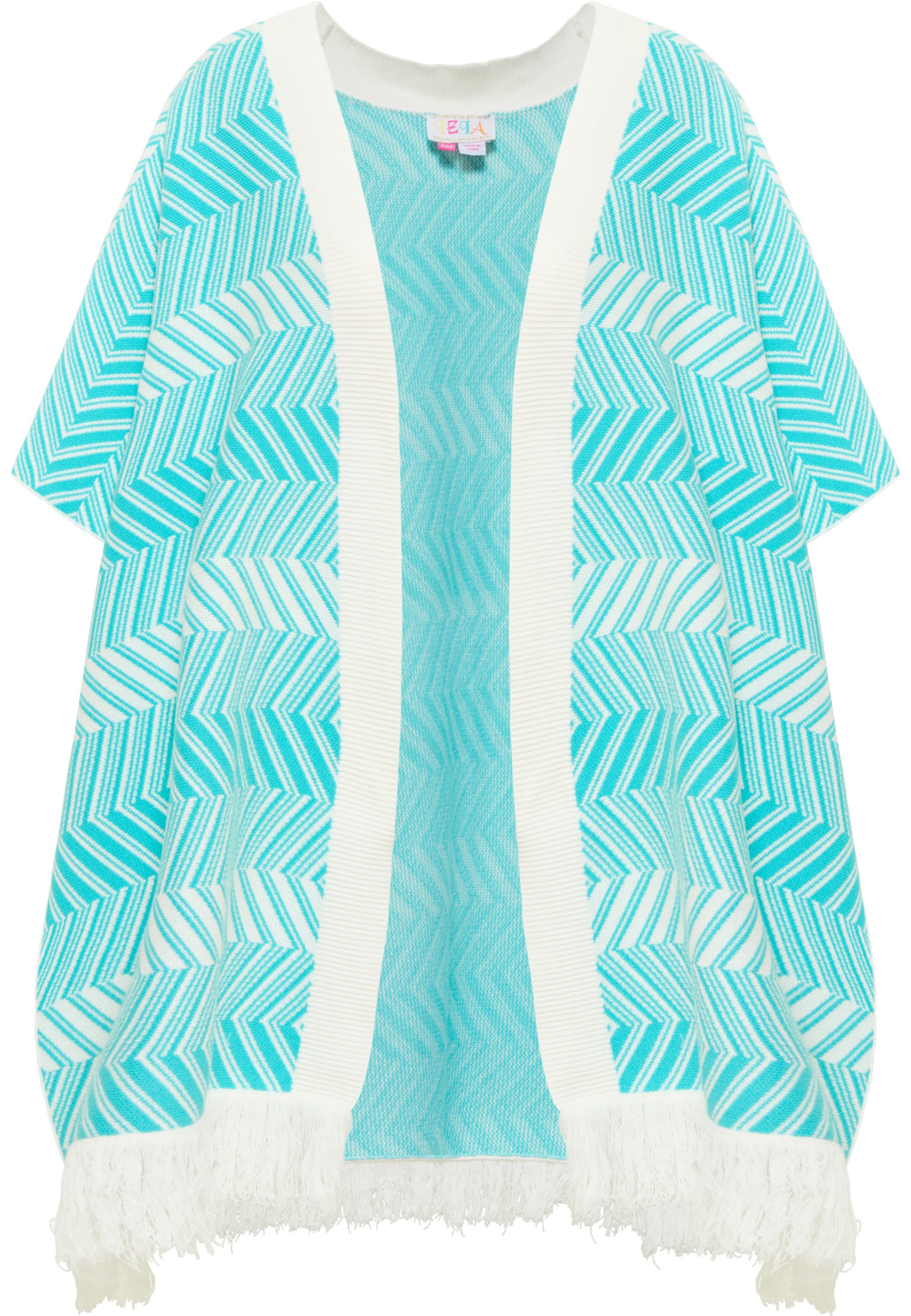 IZIA - Capa em azul: frente