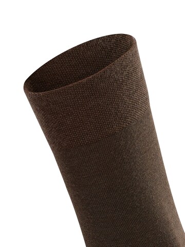 FALKE Socken 'Sensitive Berlin'‌‌‌‌‌ in Braun