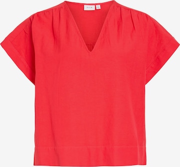 T-shirt 'VIPRISILLA' VILA en rouge : devant