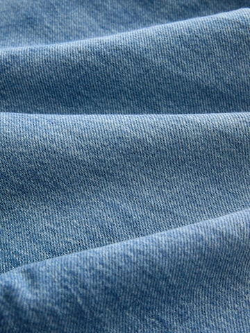 Barrel Jeans con pettorina di Next in blu