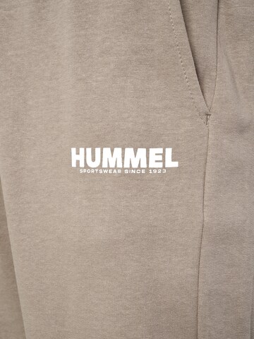 Hummel Tapered Workout Pants in Grey