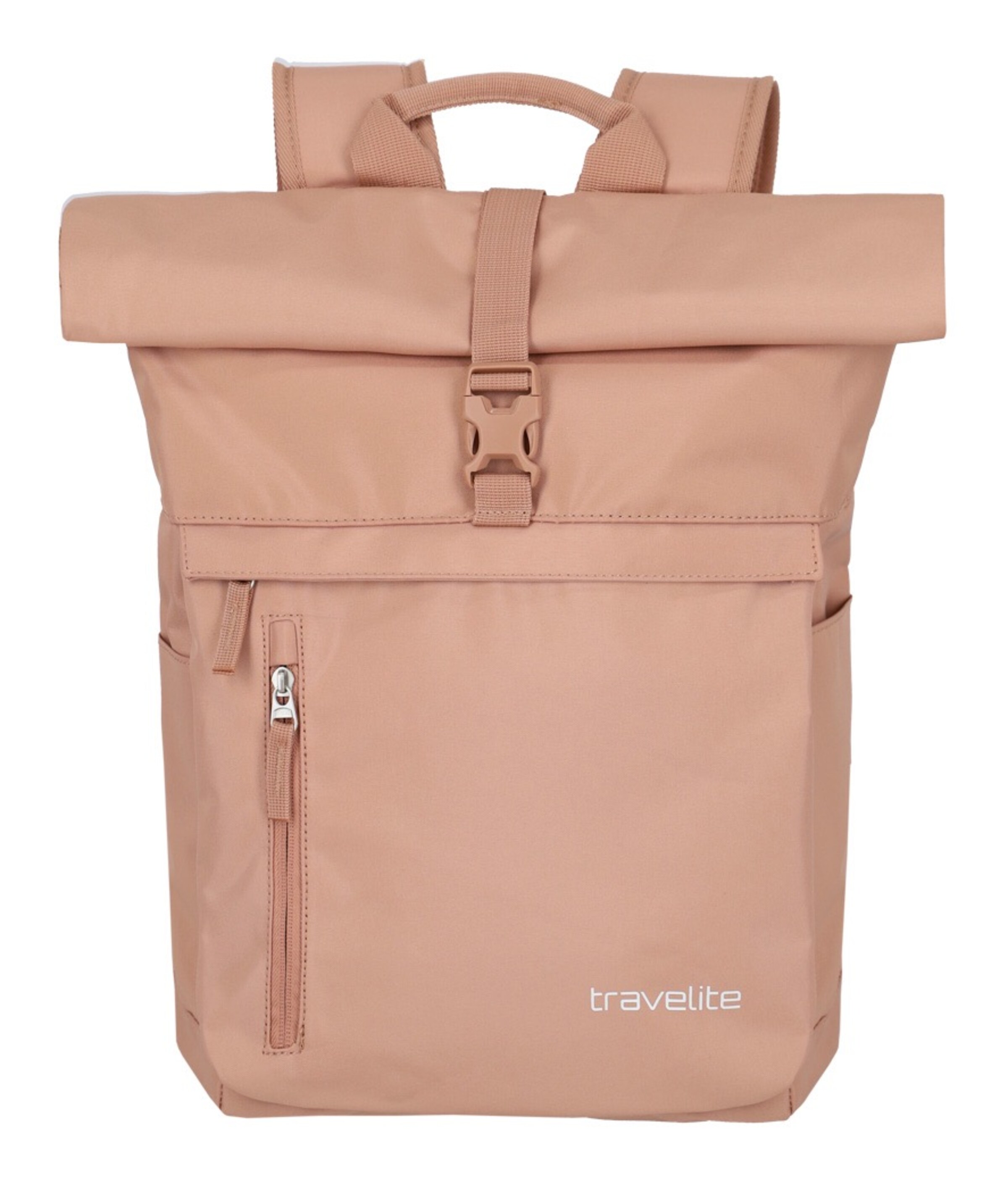 TRAVELITE Backpack in Pink: front