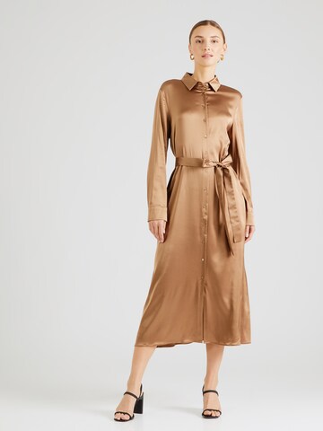 Robe-chemise Banana Republic en marron : devant