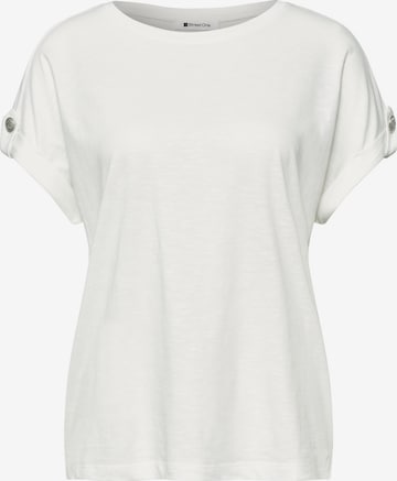 STREET ONE Tričko – bílá: přední strana
