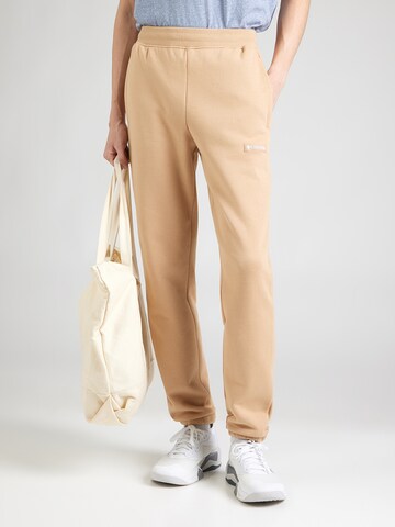 COLUMBIA Zúžený strih Outdoorové nohavice 'Meridian Creek' - Hnedá: predná strana