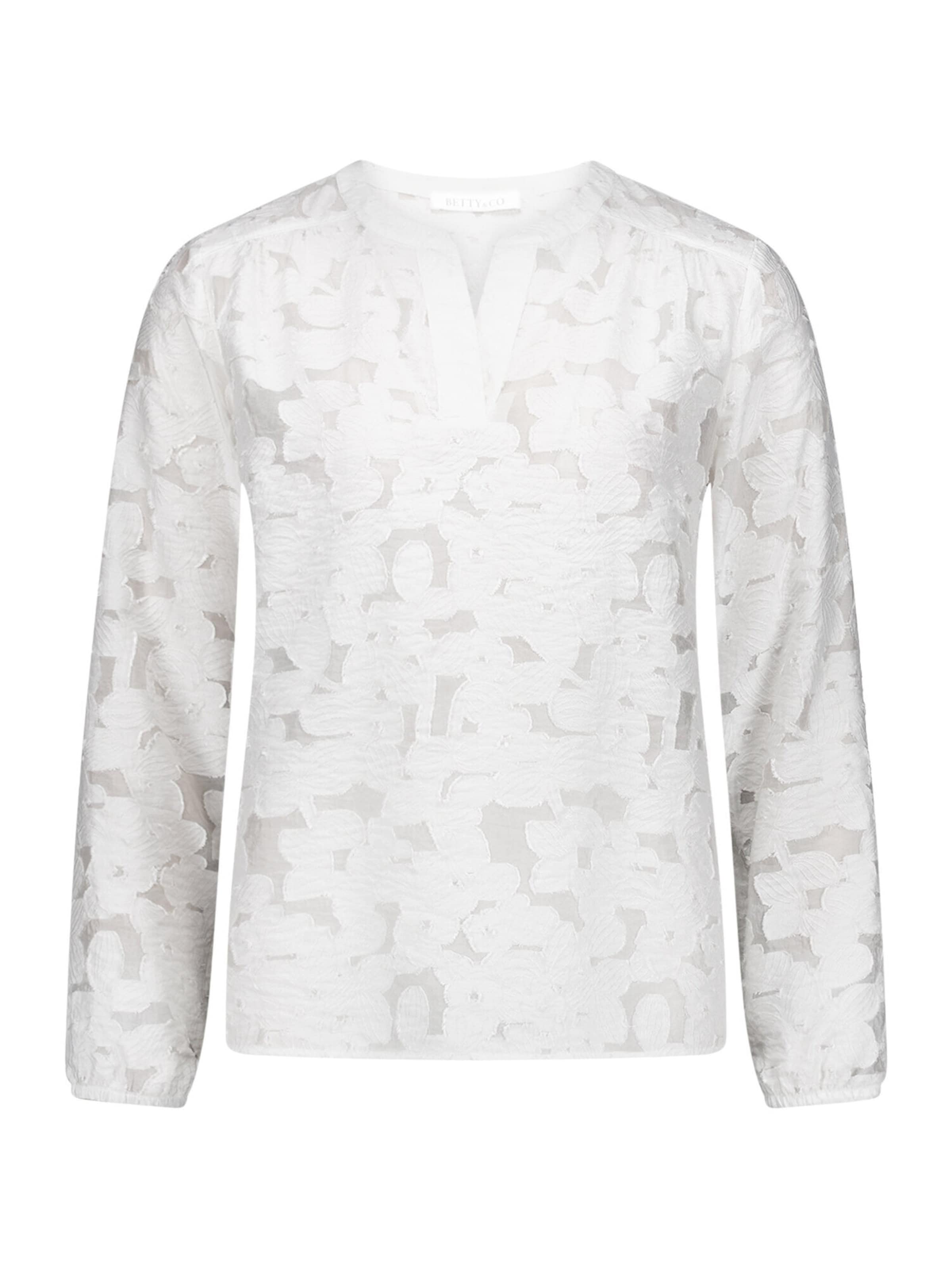 Camicia da donna di Betty & Co in bianco: frontale