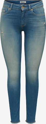 ONLY Skinny Farkut 'ONLBLUSH' värissä sininen: etupuoli