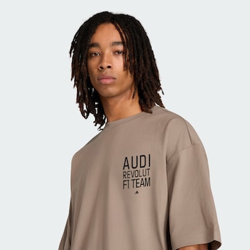 T-Shirt fonctionnel 'Audi Revolut F1 Team Elevated II' ADIDAS PERFORMANCE en marron