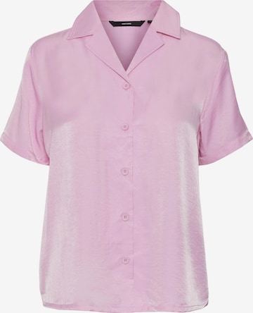 Camicia da donna 'VIKITIKA' di VERO MODA in rosa: frontale