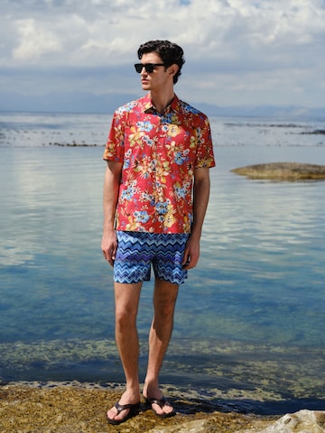 Next Regular Fit Hemd in Rot: Vorderseite