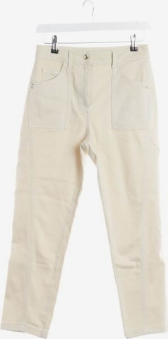 PATRIZIA PEPE Jeans in 26 in White: front