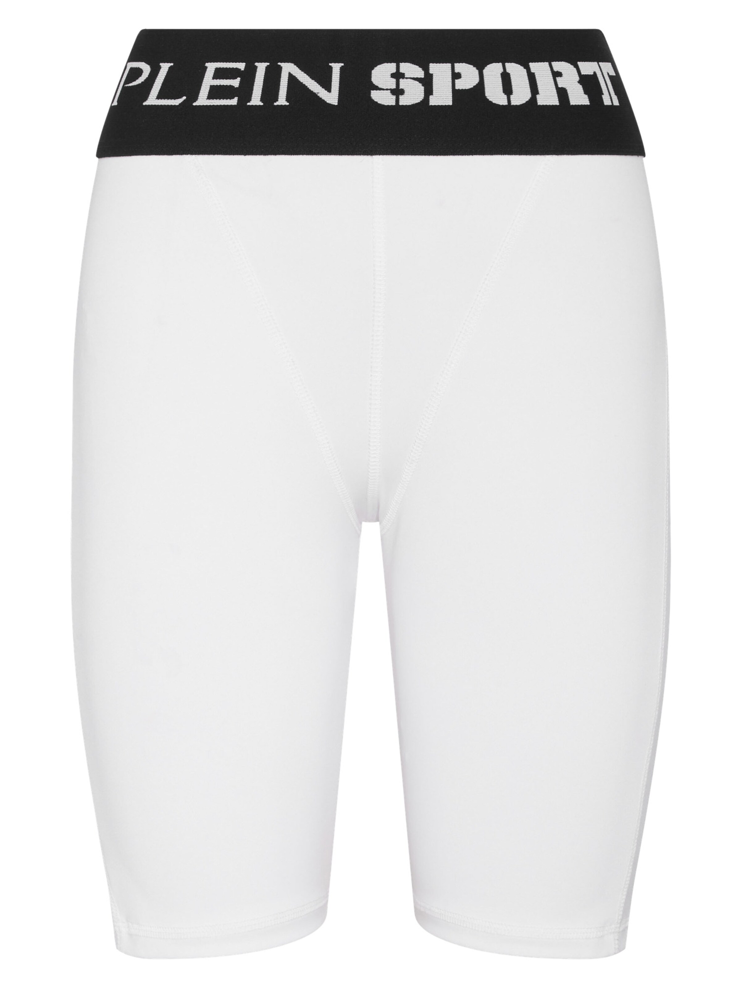 Pantaloni sportivi di Plein Sport in bianco: frontale