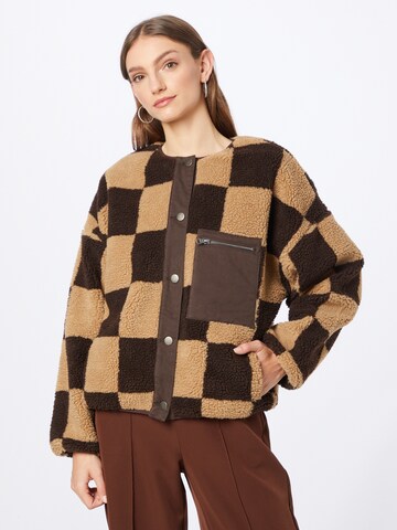 OBJECT Between-Season Jacket 'HILDA' in Brown: front