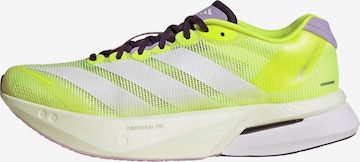 Chaussure de course 'Adizero Boston 13' ADIDAS PERFORMANCE en jaune : devant