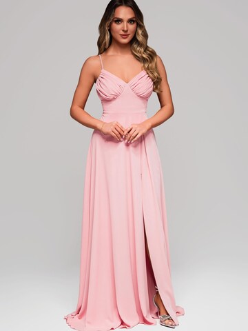 Ombre Evening dress in Pink