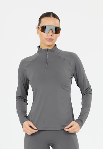 Athlecia Sports sweater 'Grina V2' in Grey: front