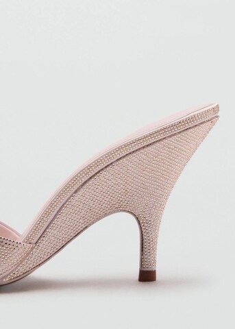 MANGO Pantolette 'Elodie1' in Pink