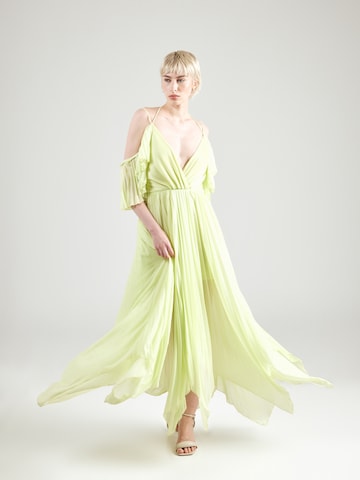 Robe de soirée PINKO en vert : devant